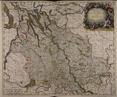 Archbishopric of Cologne between the Duchies of Jülich and Berg by Unbekannt Unbekannt